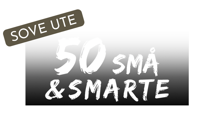 SOVE UTE - 50 Smarte