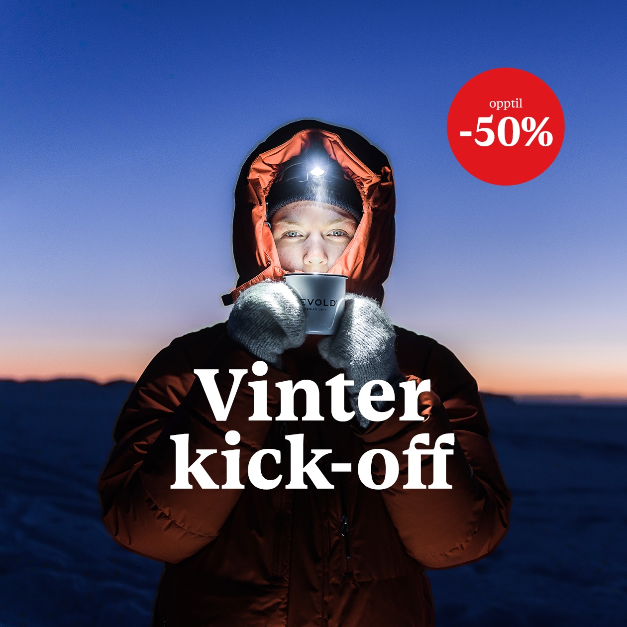kick-off vinter opptil 50% rabatt