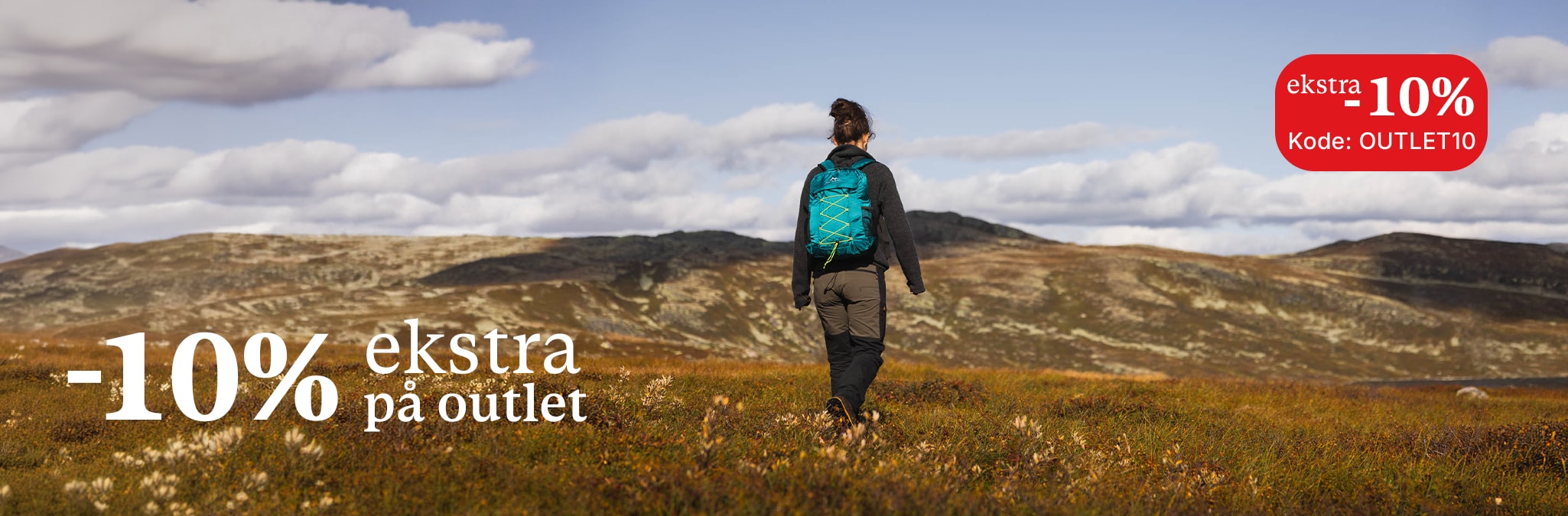10% extra på outlet. bruk kode: outlet10