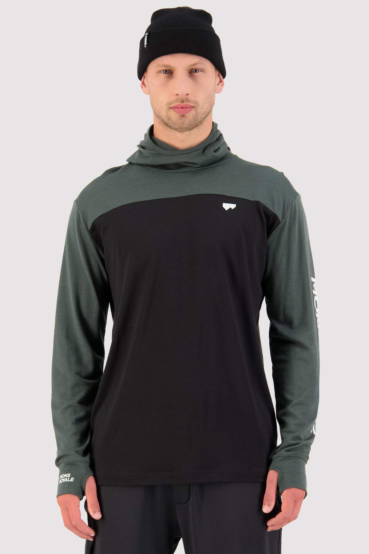 Mons Royale Yotei Powder Hood LS M's