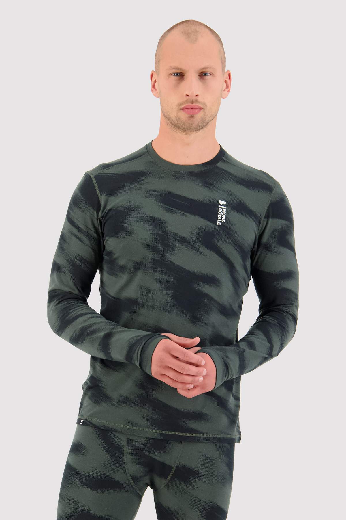 Mons Royale Cascade Merino Flex 200 LS, Ms