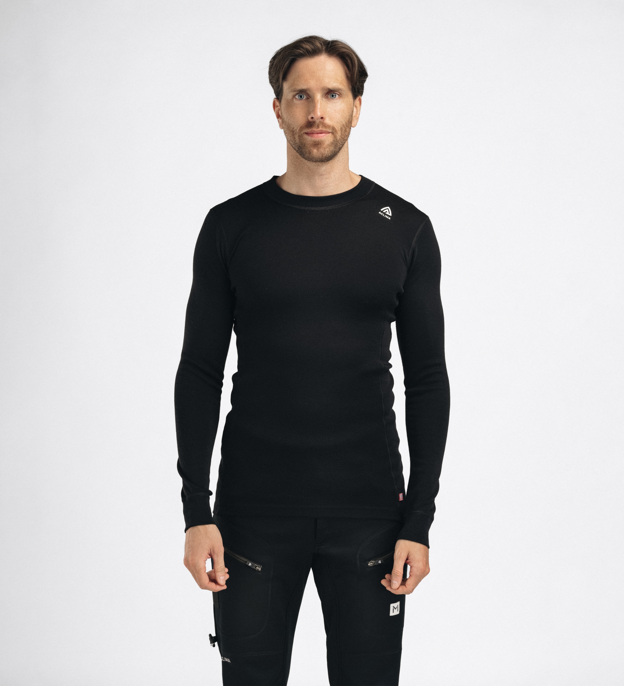 Aclima WarmWool Crewneck Herre
