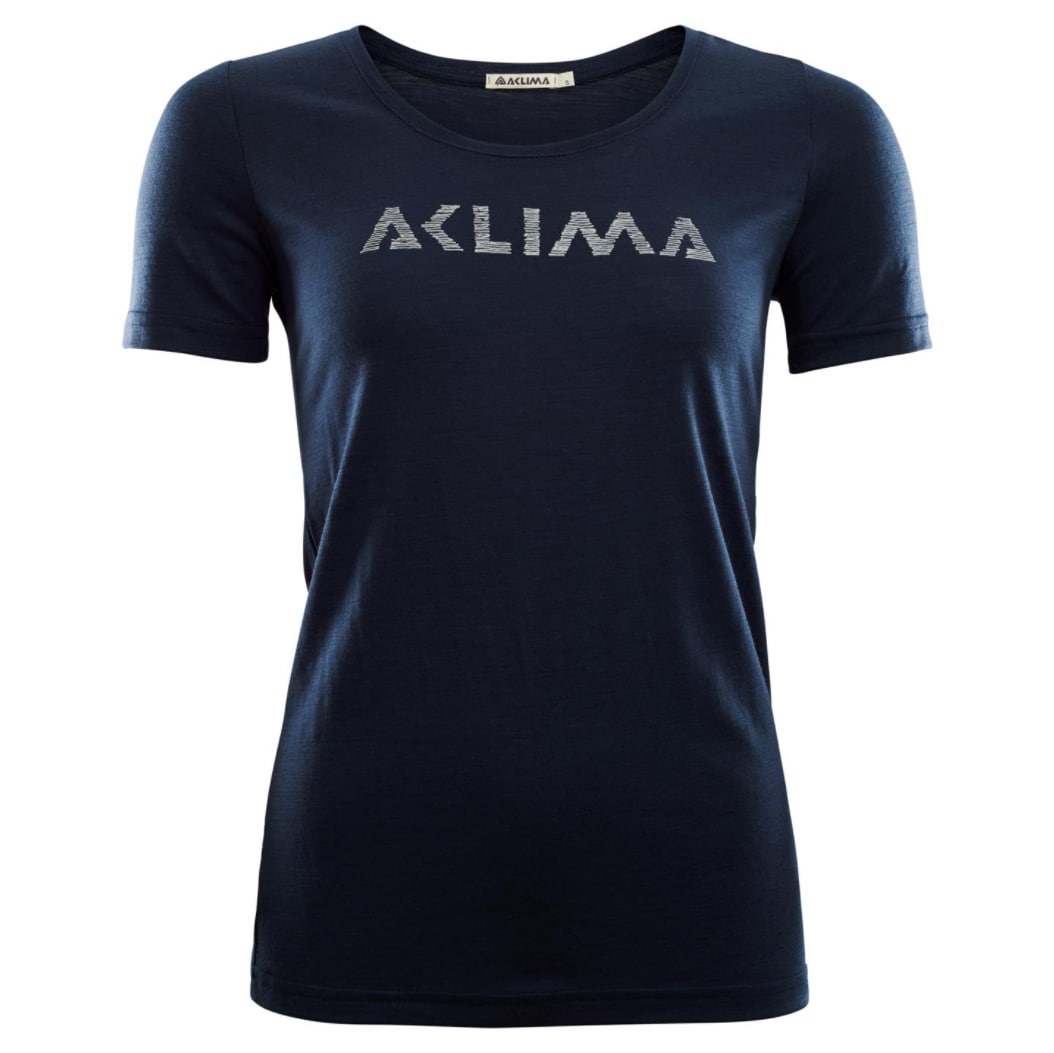 Aclima LightWool T-shirt Logo, W's