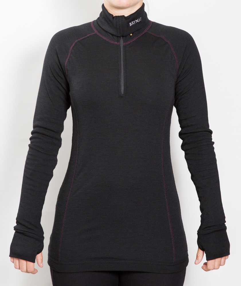 Brynje Lady Arctic Zip Polo w/thumblfingergrip