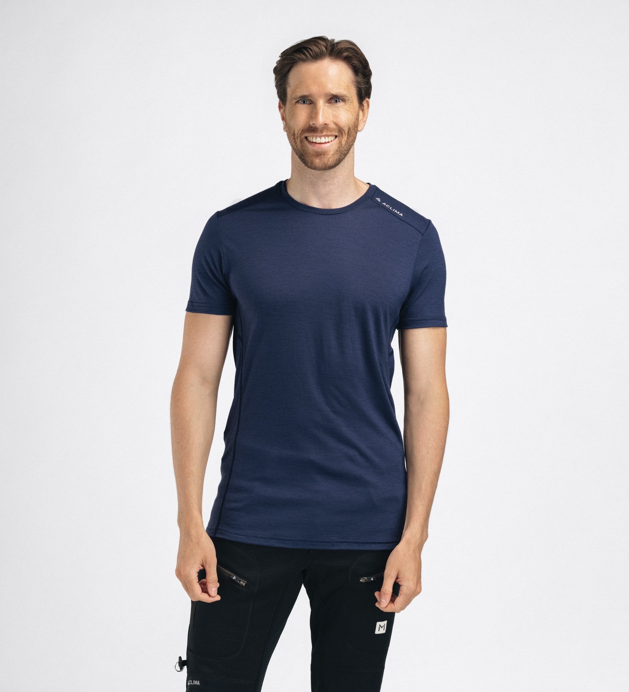 Aclima LightWool 140 Trail Tee, Mann