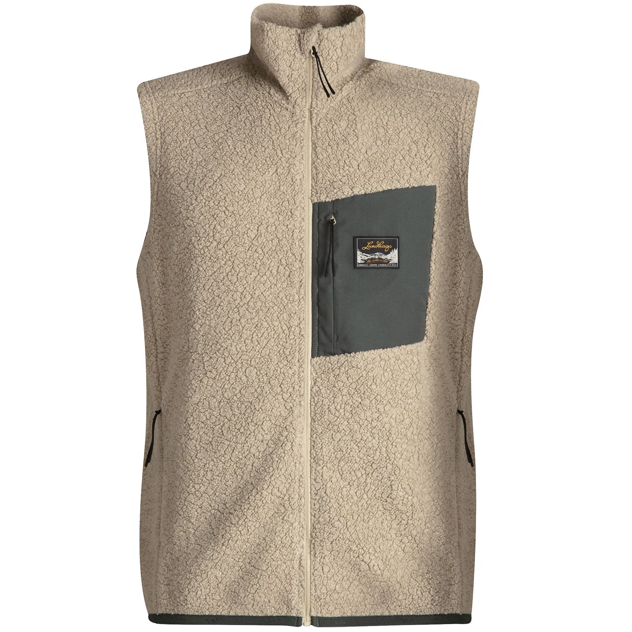 Lundhags Flok Wool Pile Vest, Mann