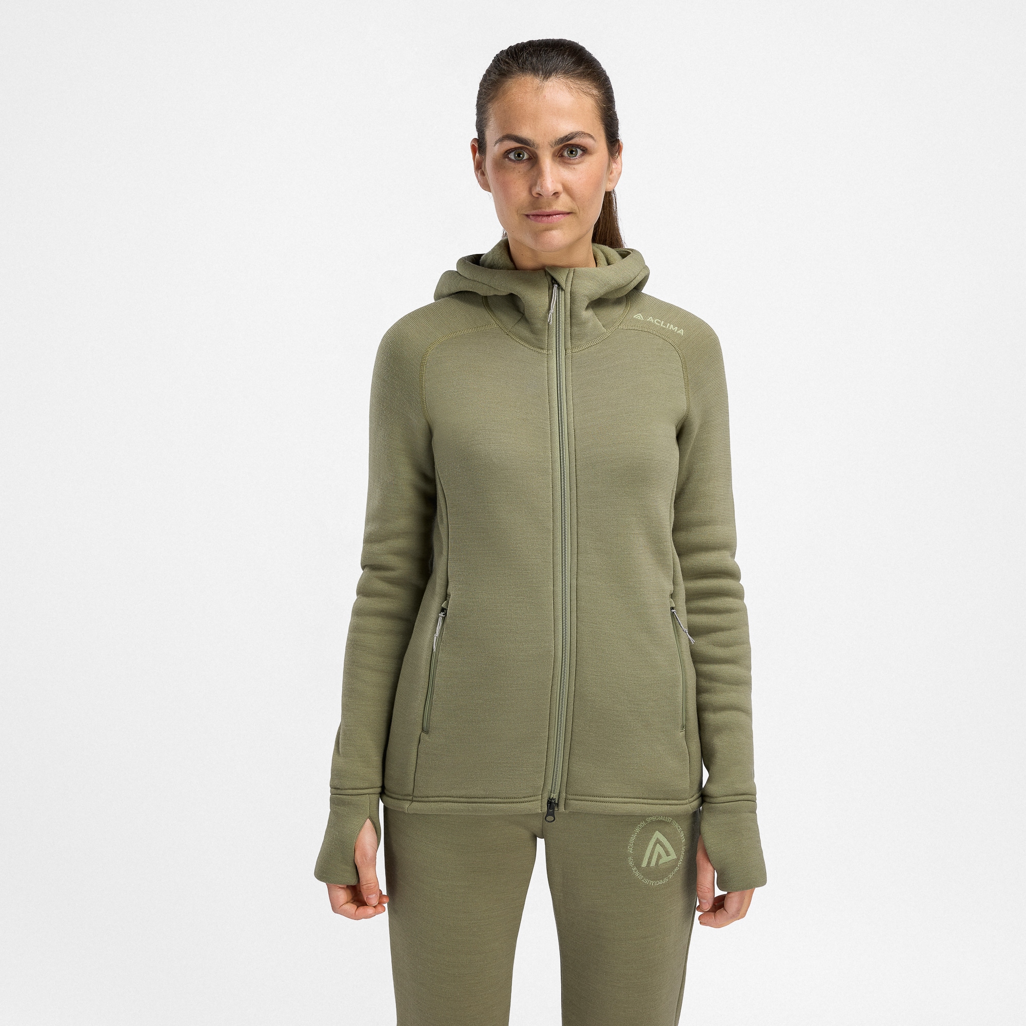 Aclima FleeceWool Hooded Jacket, Dame