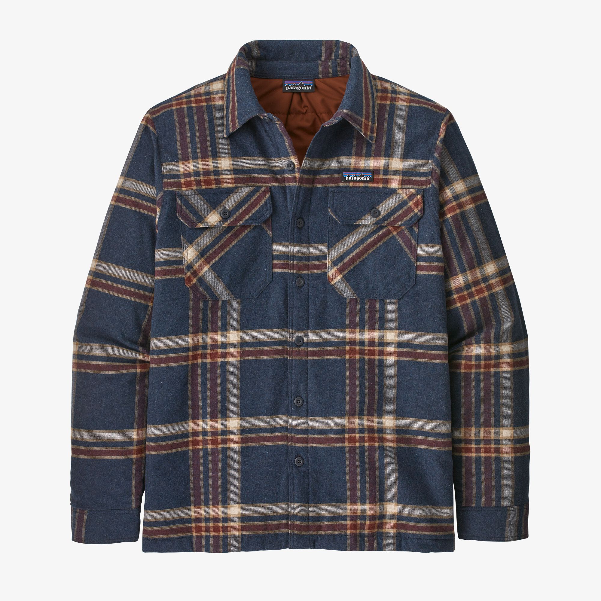 Patagonia Insulated Org Cotton MW Fjord Flannel Shirt, M's