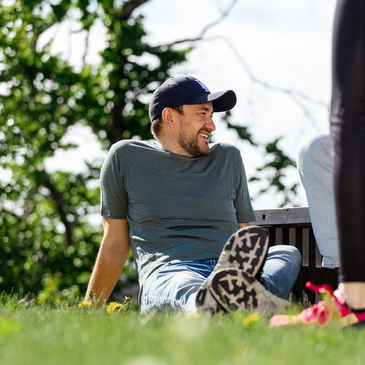 Peak Motion Light Wool T-Shirt, herre