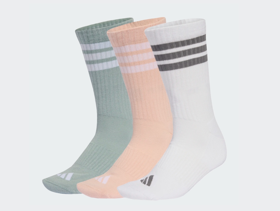 Adidas 3-Stripes Crew 3pk 