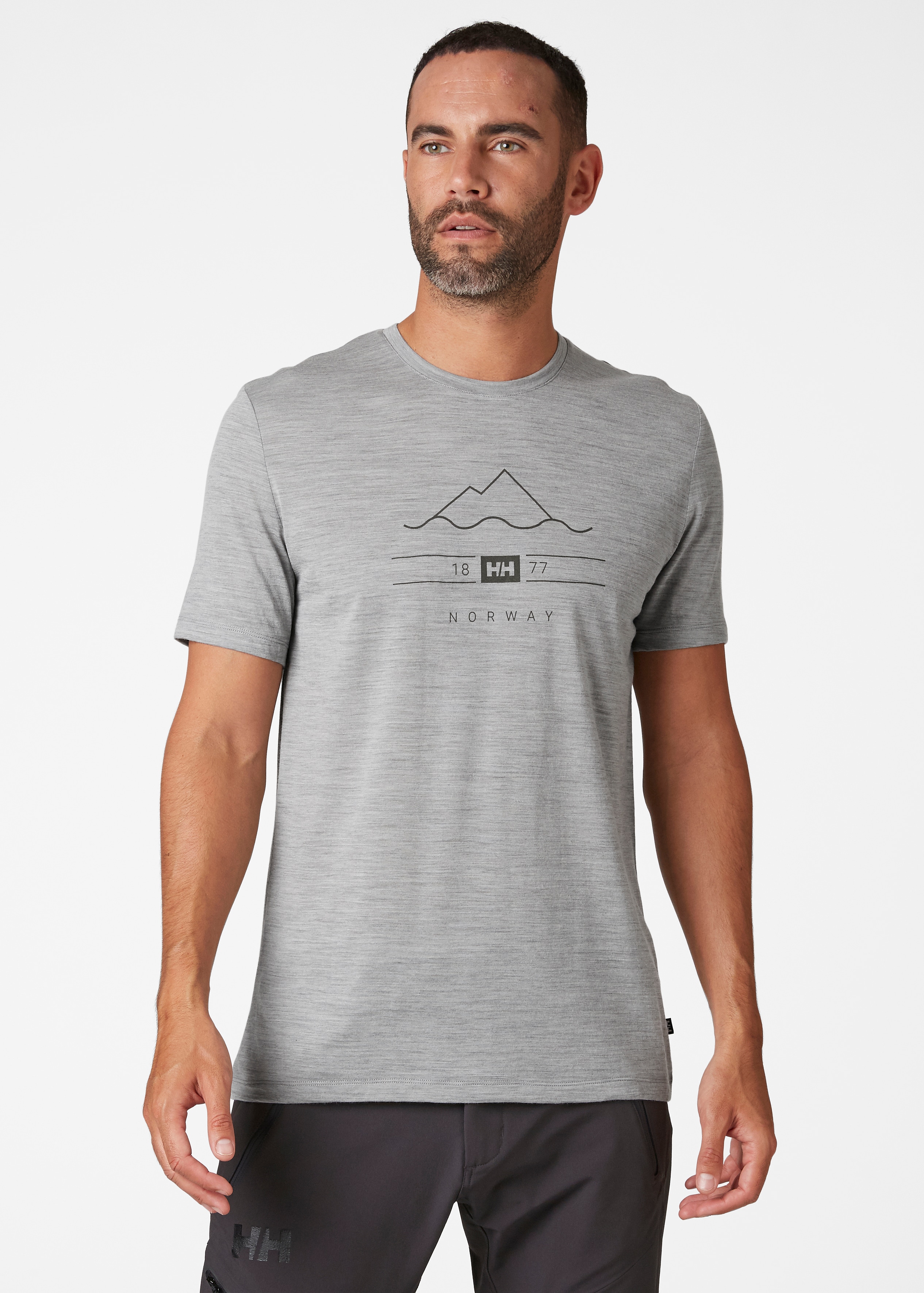 Helly Hansen Merino Graphic t-shirt, herre