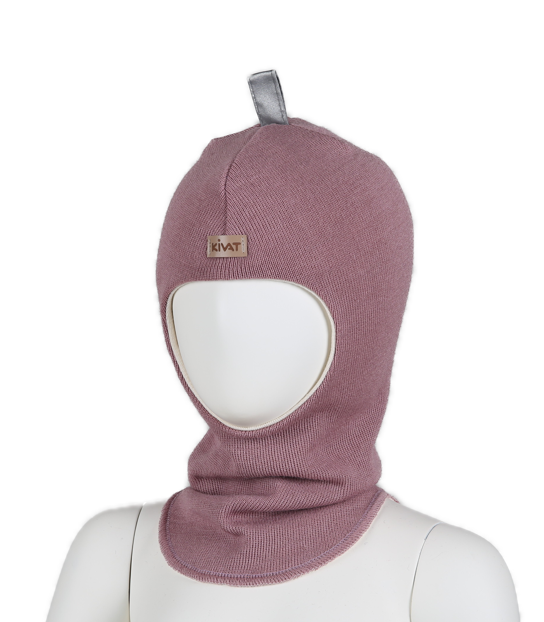 Kivat Balaclava i Ull Med Kivatlogo