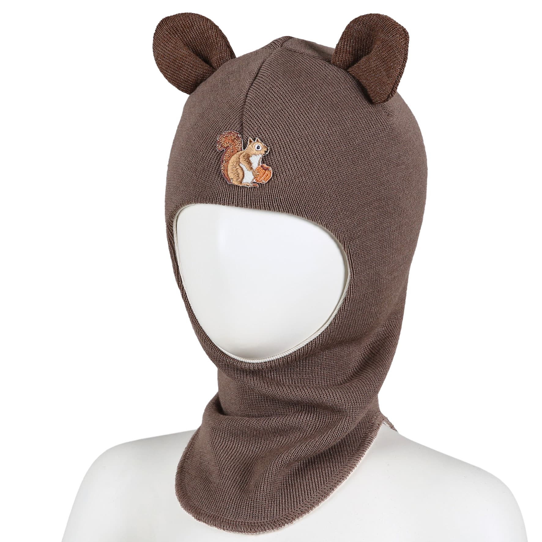 Kivat Ekorn Balaclava i Ull
