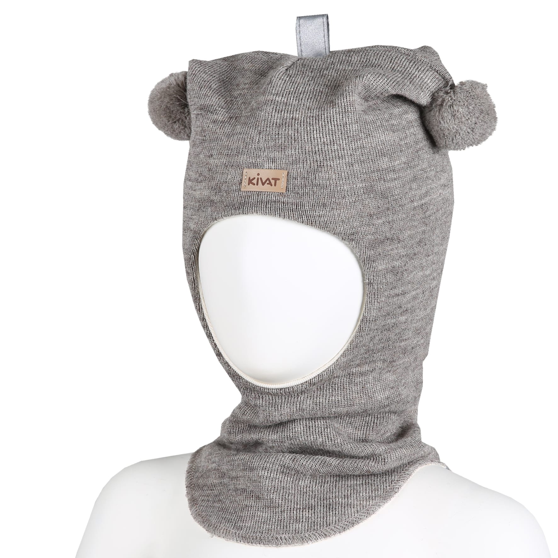 Kivat Balaclava i Ull Dusker Logo