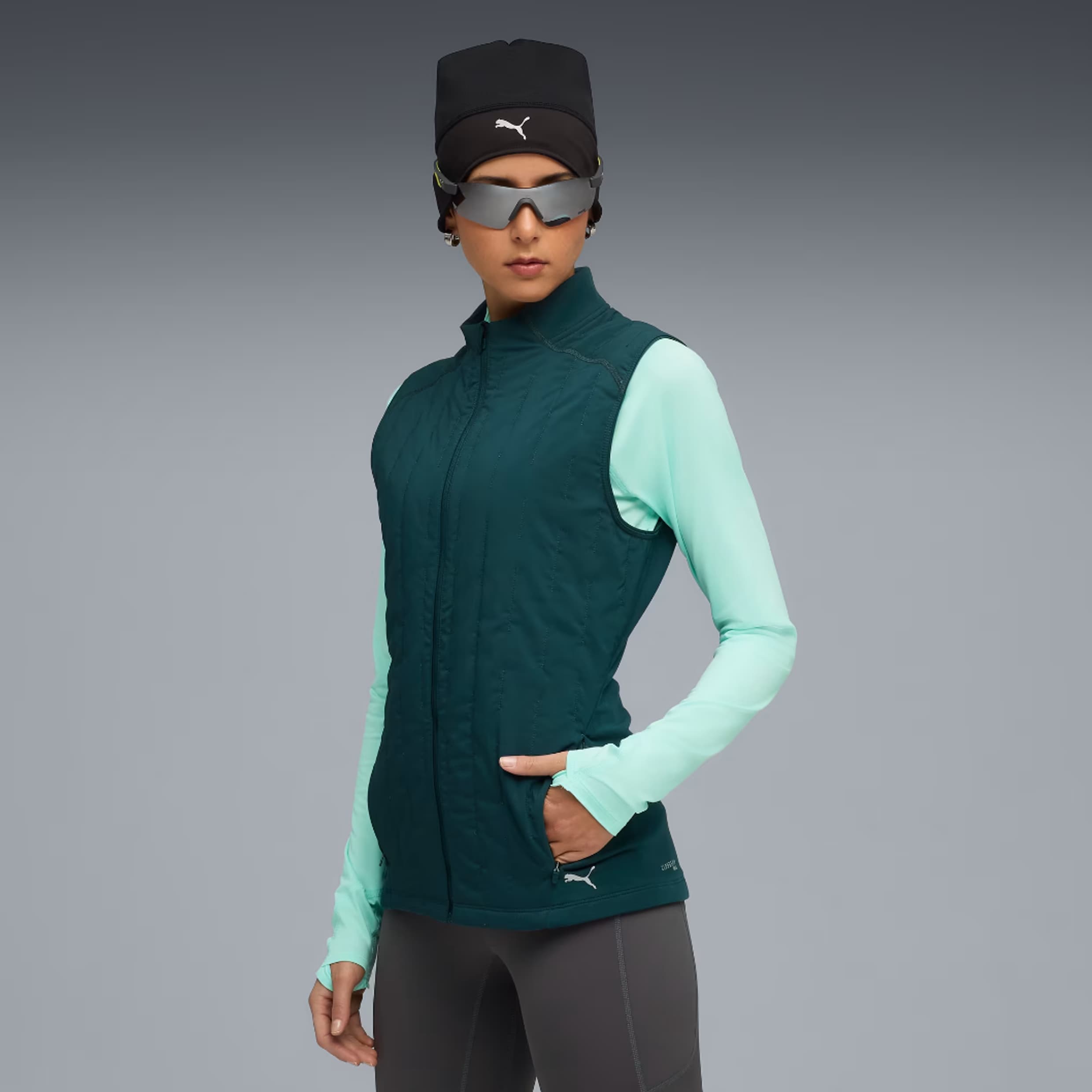 Puma Run Cloudspun Warmlbl Vest, Dame