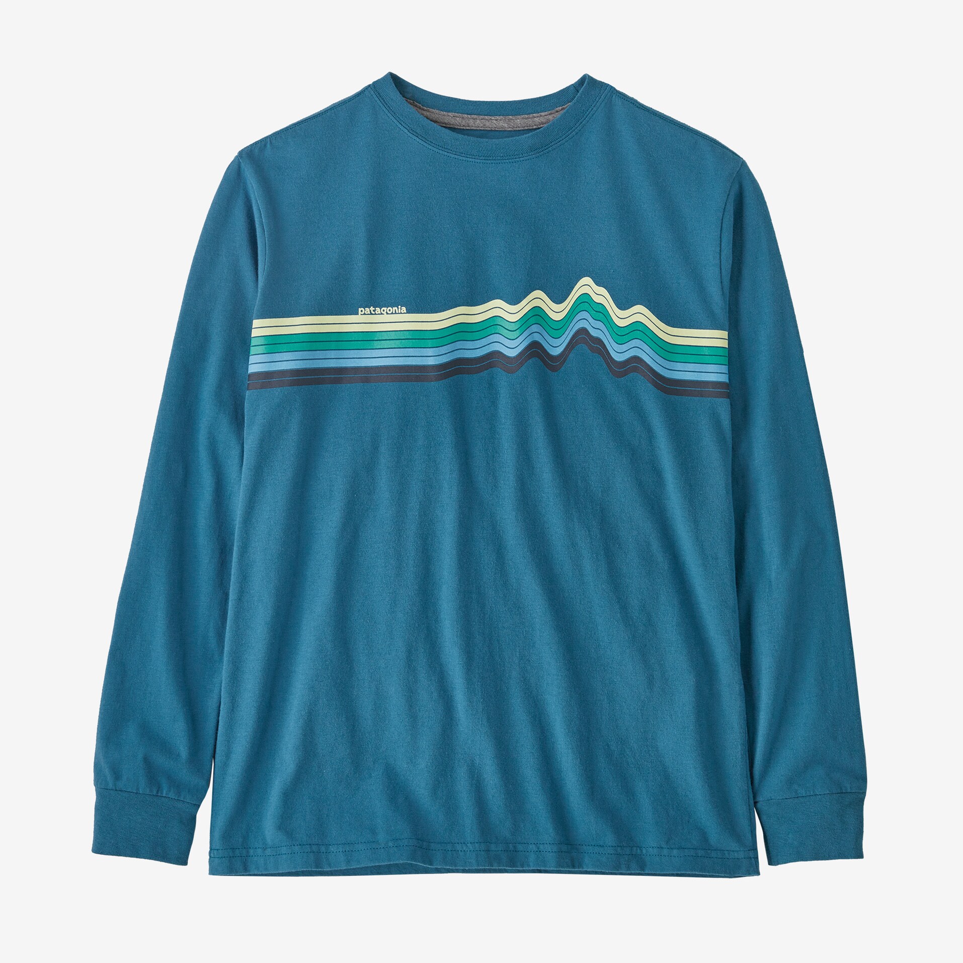 Patagonia Boys LS Reg Organic Certified Graphic T-shirt