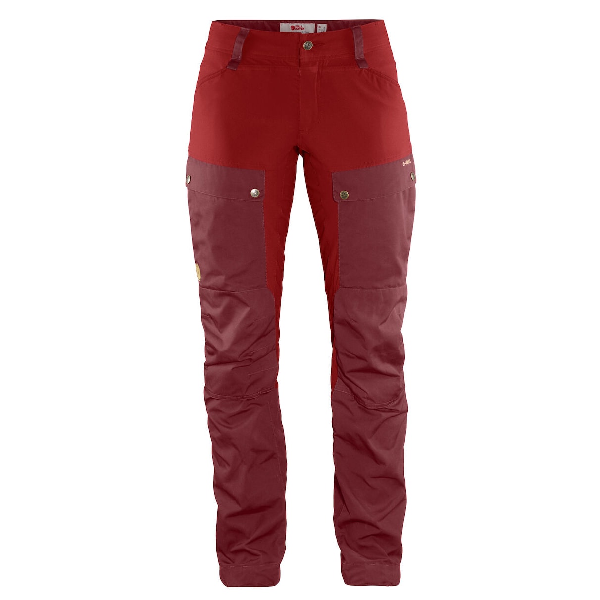 Fjällräven Keb Trousers Curved, Dame, Ox Red/Lava