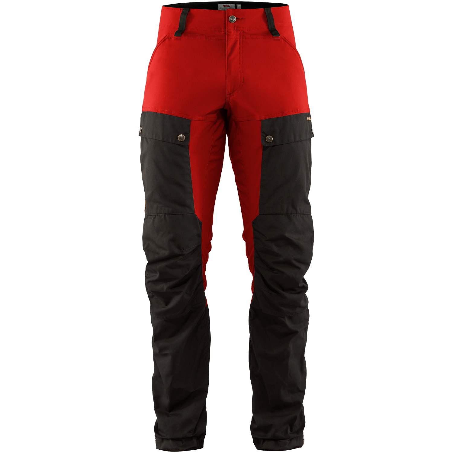 Fjällräven Keb Trousers Long, Herre, Stone grey/Lava