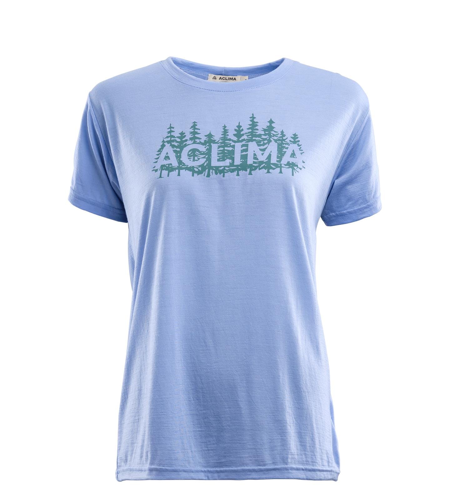 Aclima LightWool Classic Tee Woodprint, Dame