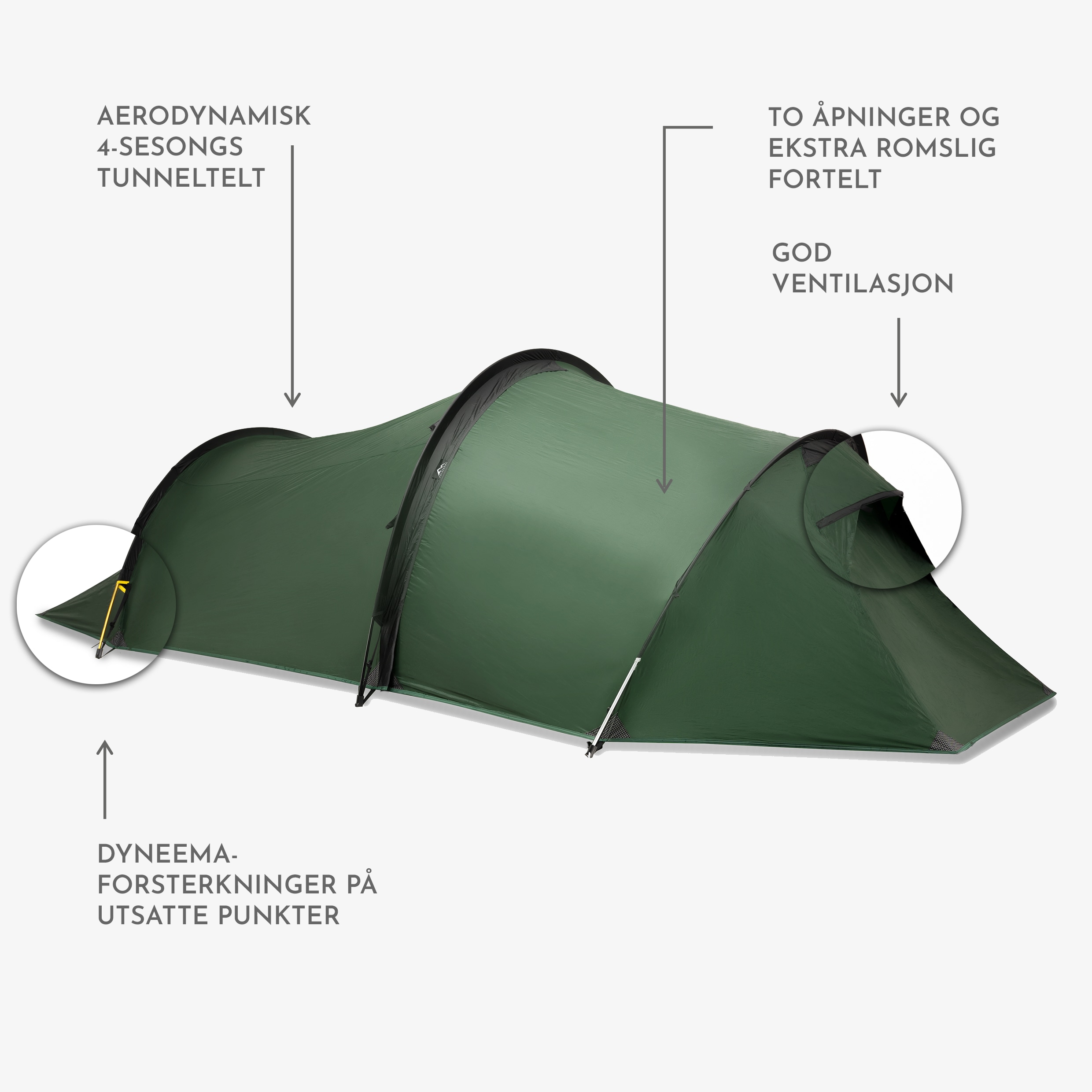 Falkeberg AeroTrek 3P 