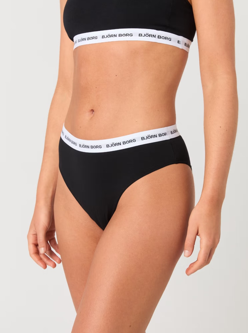 Björn Borg Logo Higwaist Brief 3pk