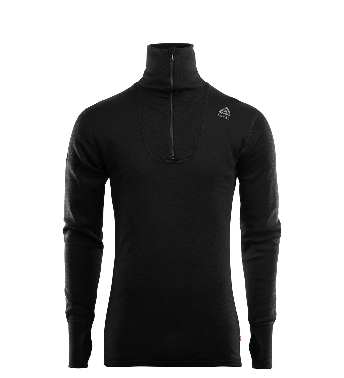 Aclima DoubleWool Polo zip, M's