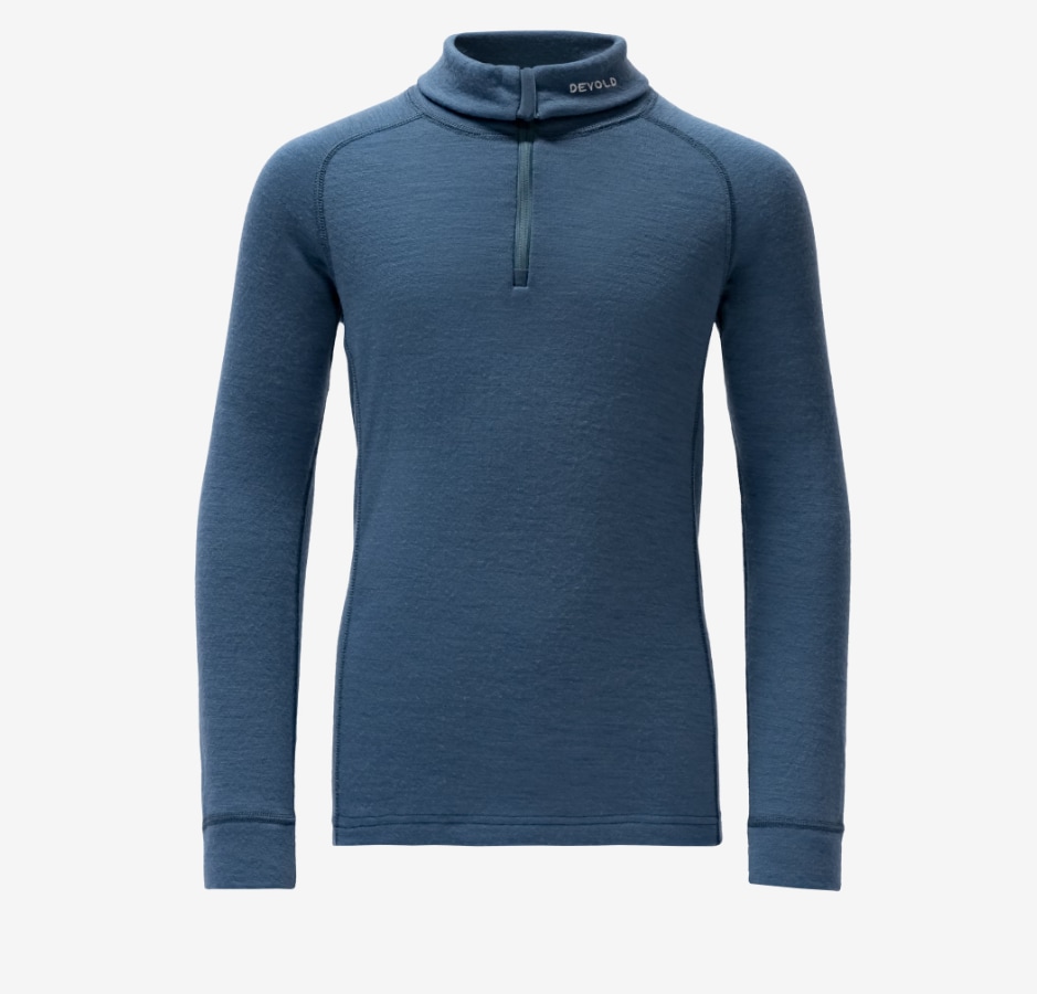 Devold Duo Active Merino Zip Neck, Junior