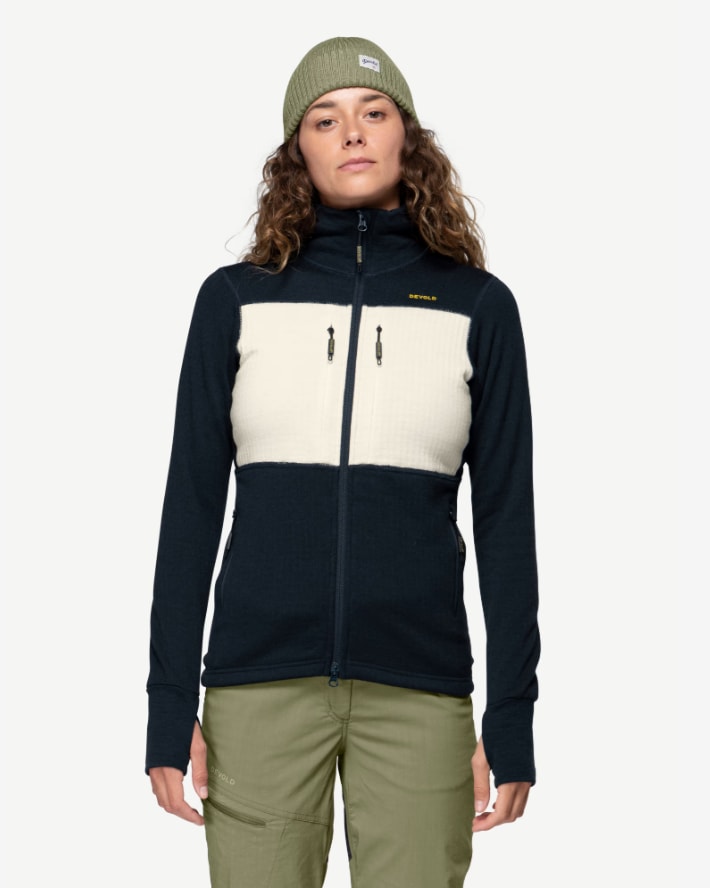 Devold Egga Grid Merino Jacket, Dame