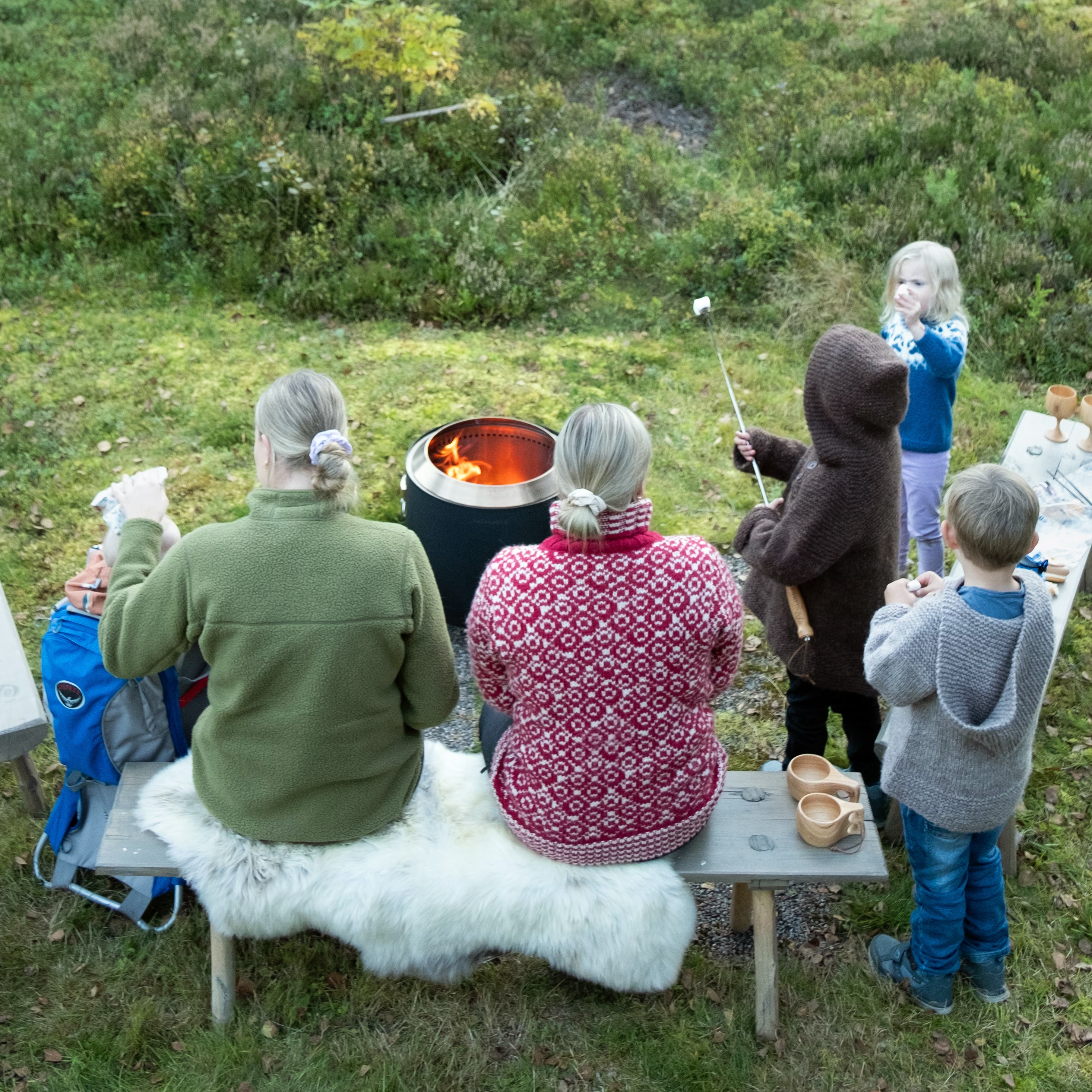Falkeberg Smokeless Firepit, bålpanne