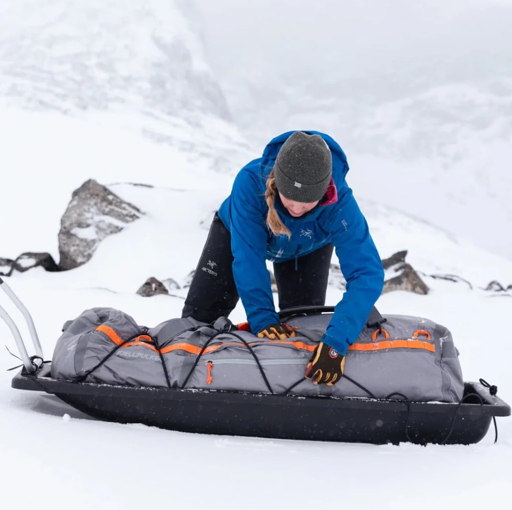 Fjellpulken Transporter 155 med fester og oversnøring