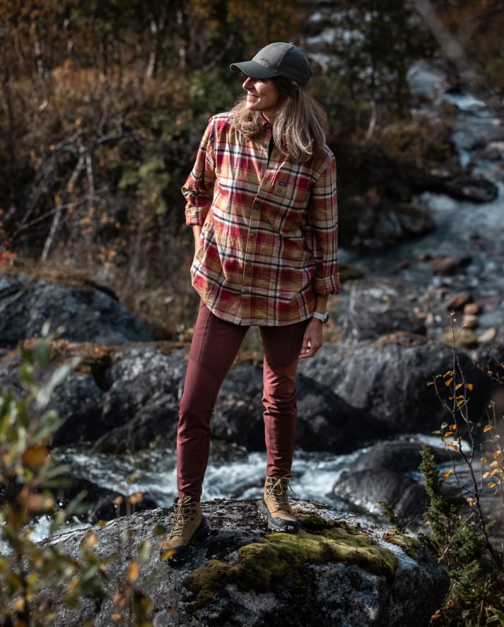 Lundhags Järpen Plaid Flannel Shirt, Unisex