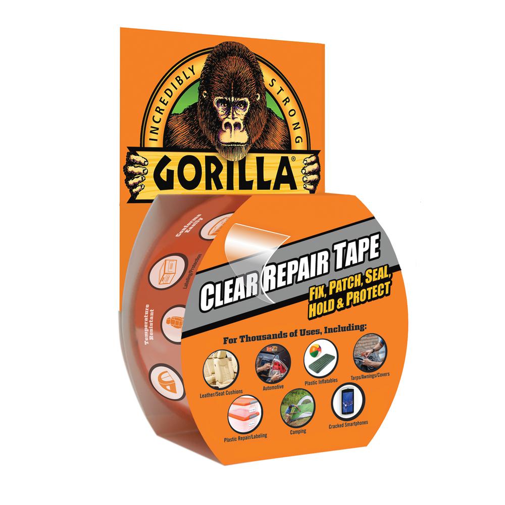 Gorilla Tape Clear Repair 8m