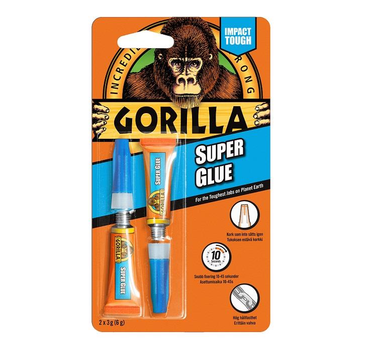 Gorilla Superlim 2 x 3 gram