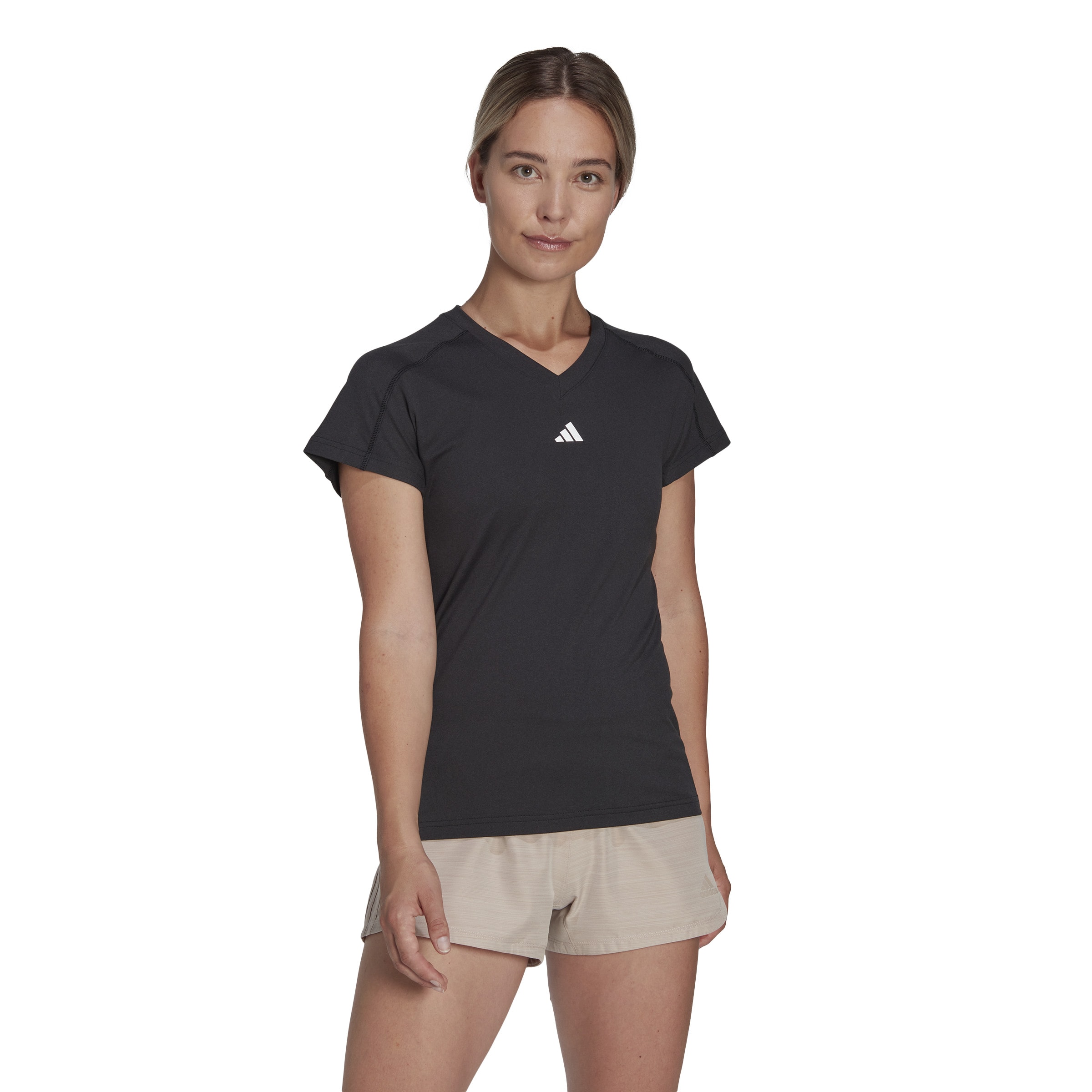 Adidas TR-ES V-neck T-shirt, dame