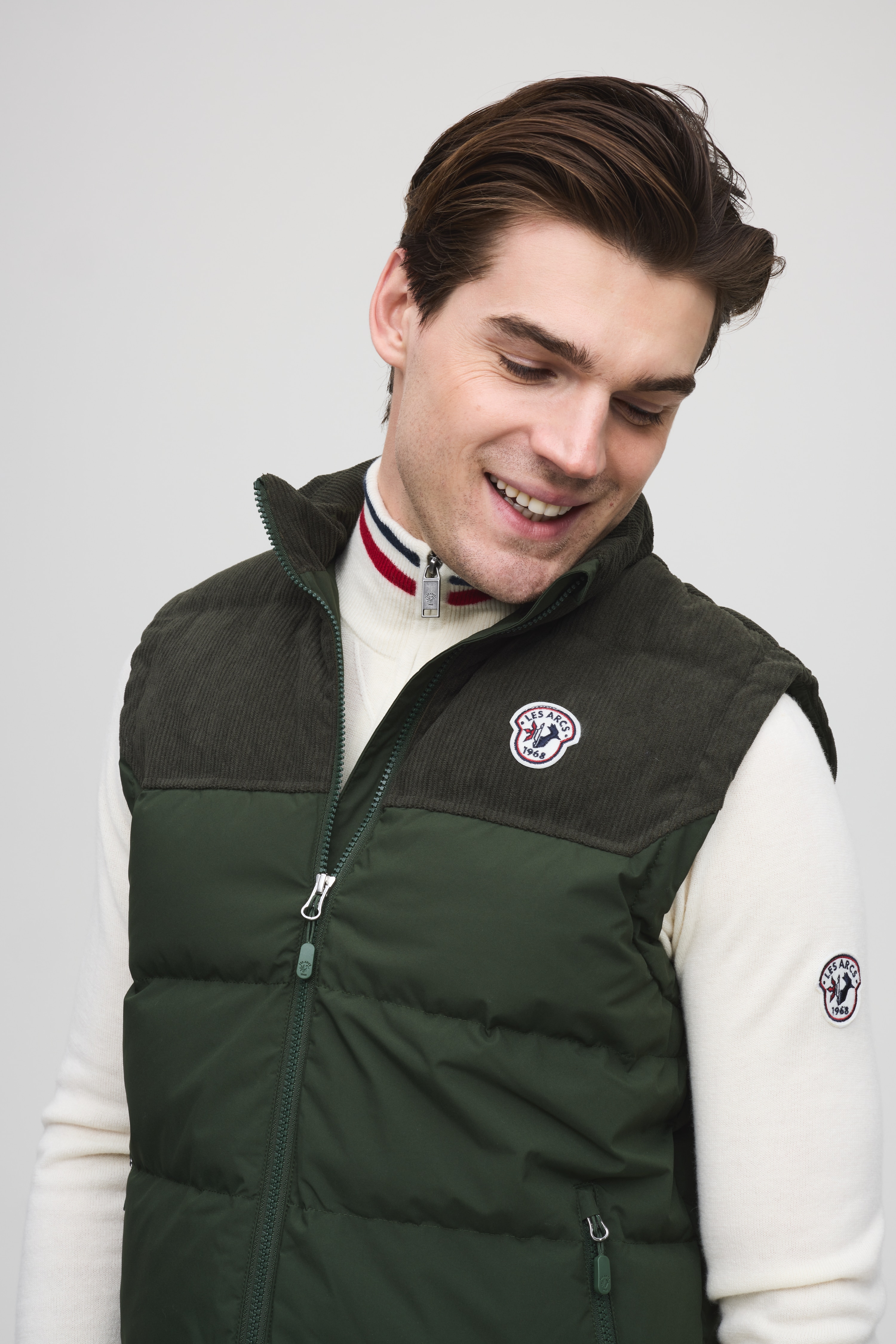 Les Arcs Andray Cord Vest, Herre 