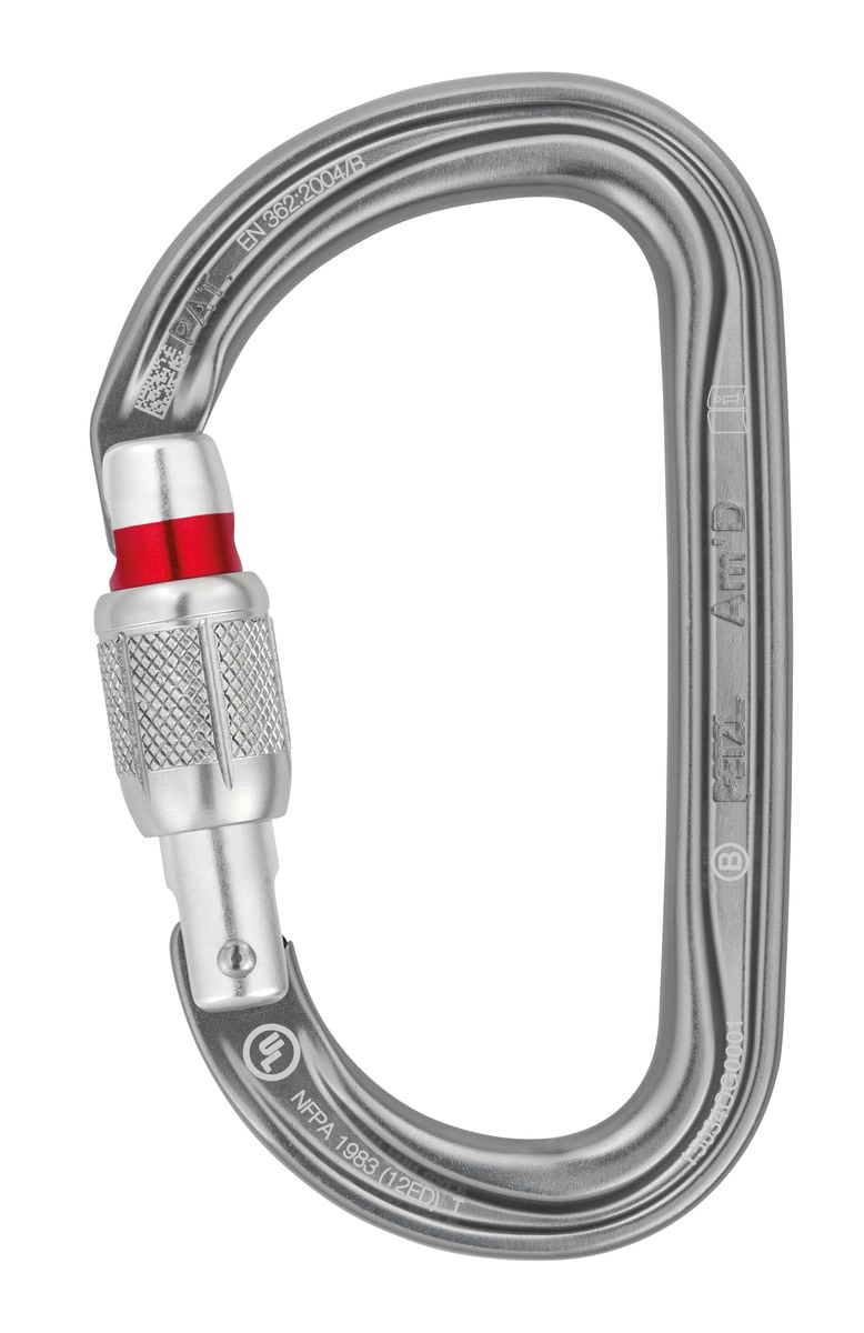 Petzl AM'D screw-lock carabiner