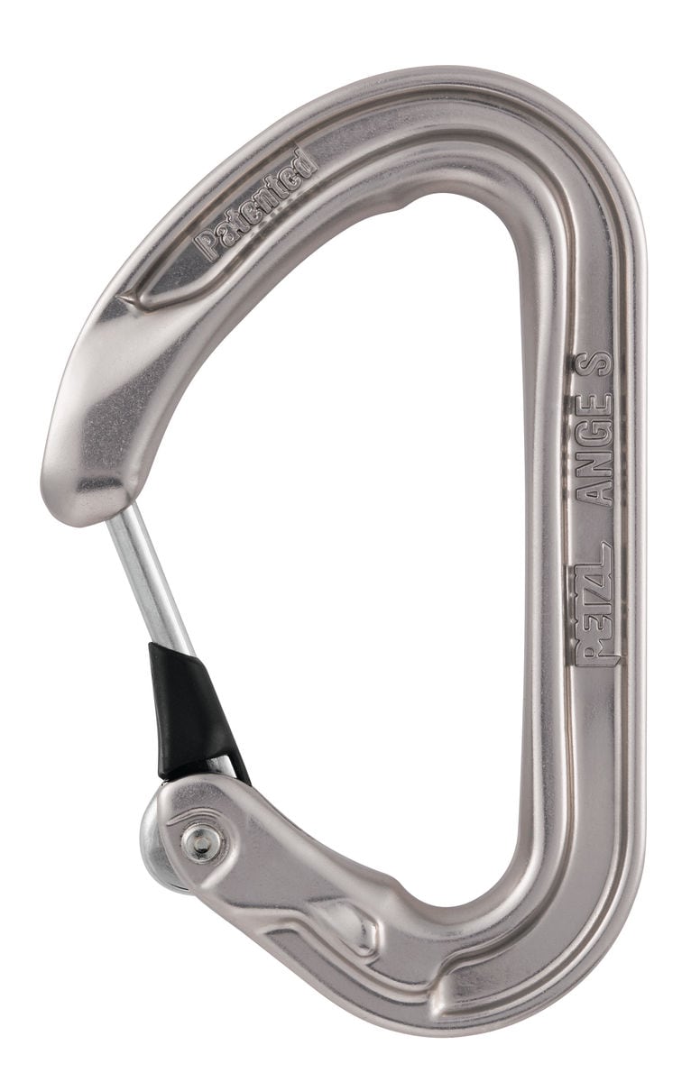 Petzl Ange S, Karabiner, Grå