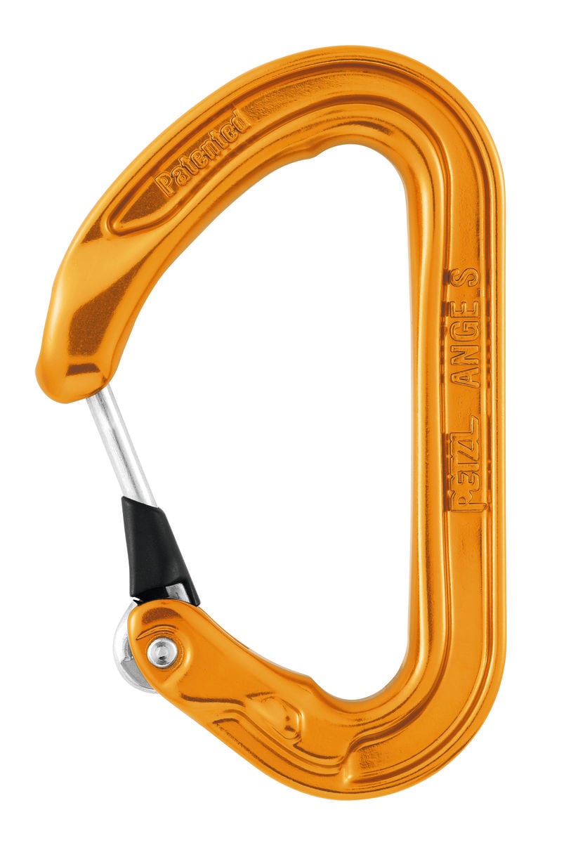 Petzl Ange S, Karabiner, Oransje