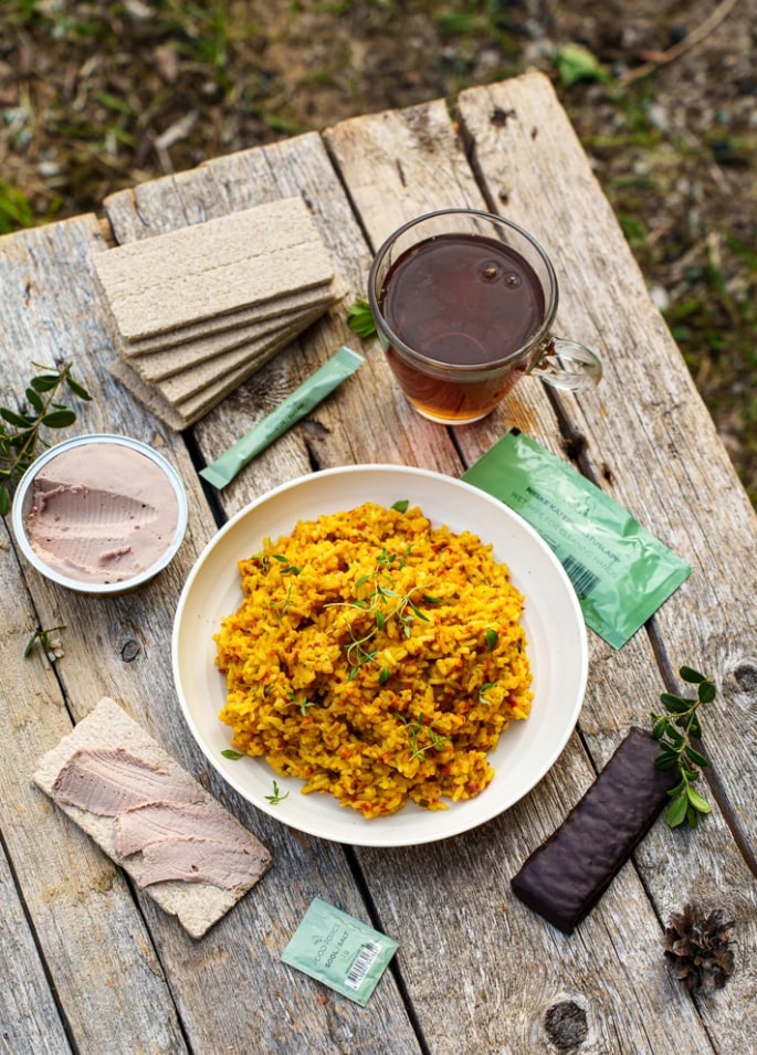 Food Force Fried rice with chicken - Main Meal