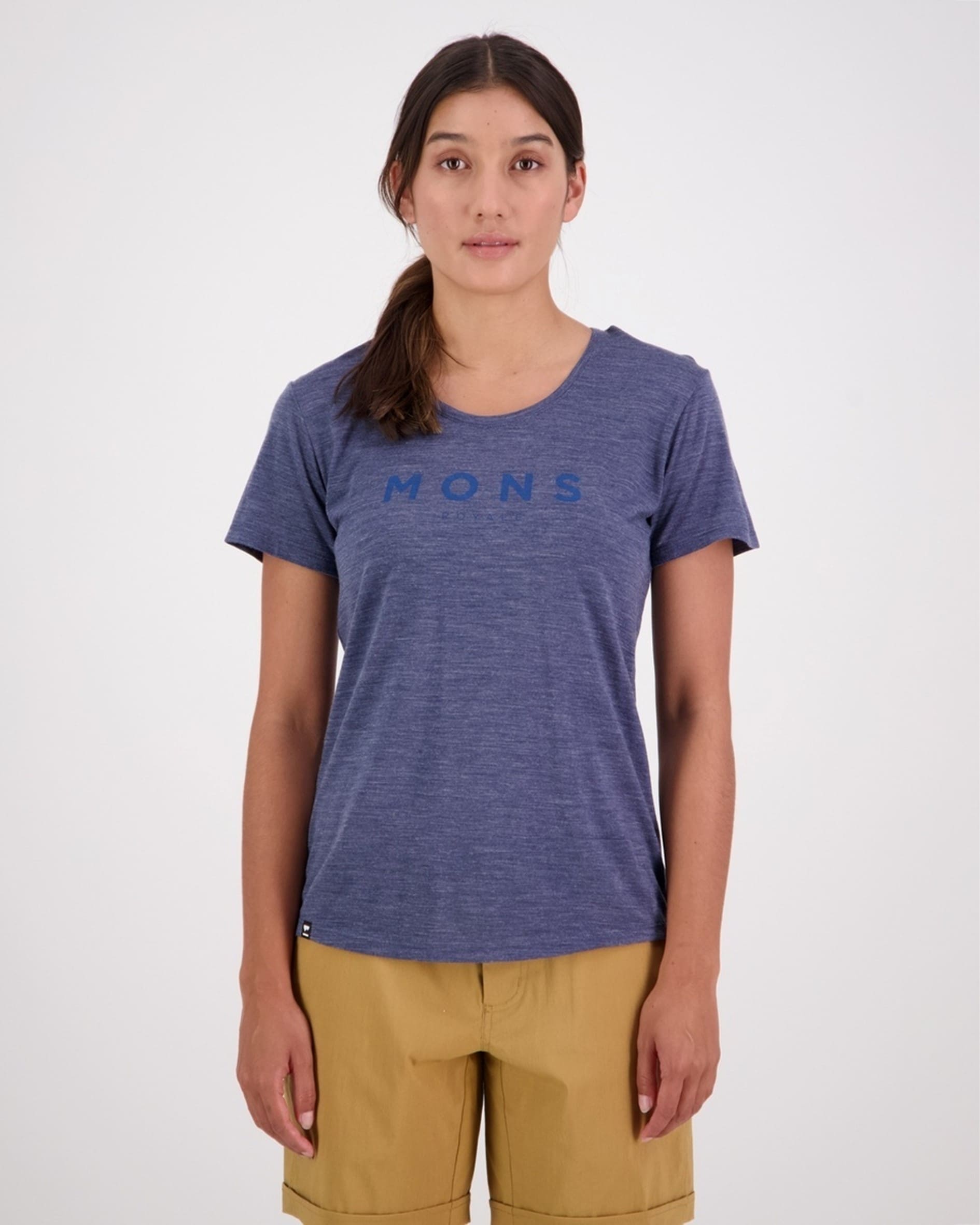 Mons Royale Zephyr Merino Cool T-skjorte, dame