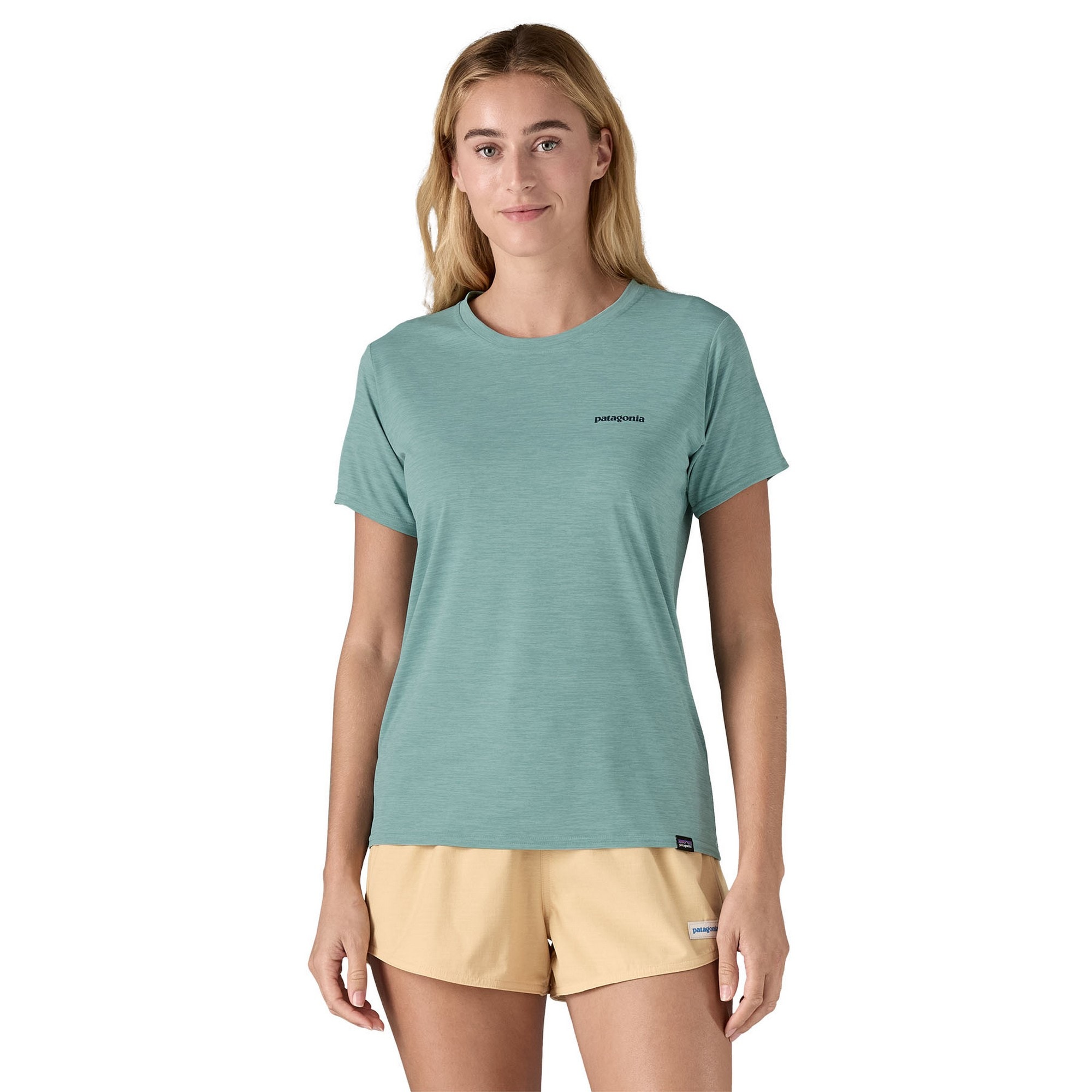 Patagonia Cap Cool Daily Graphic T- Shirt Waters Dame