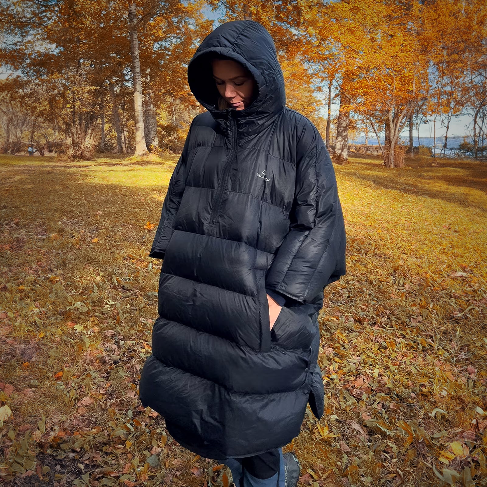 Peak Motion Pasvik Down Poncho