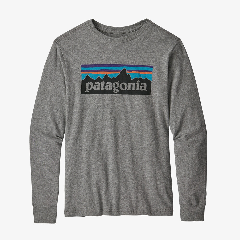 Patagonia Boys' Long-Sleeved Graphic Organic T-Shirt