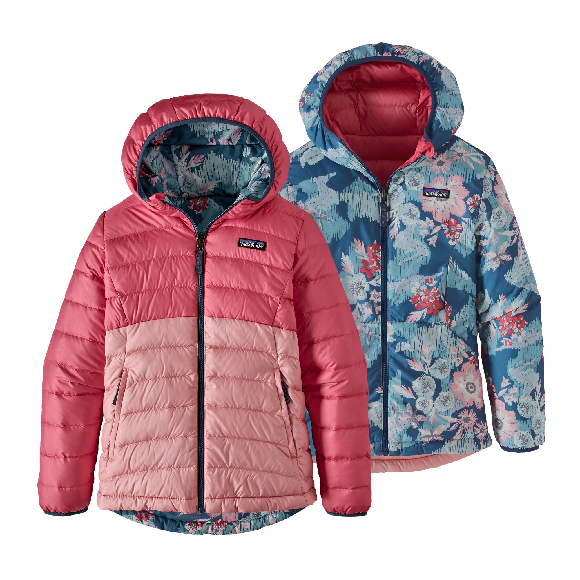 Girsl Reversible Down Sweater Hoodyt til jenter på nett Girsl Reversible Down Sweater Hoodyt til jenter på nett