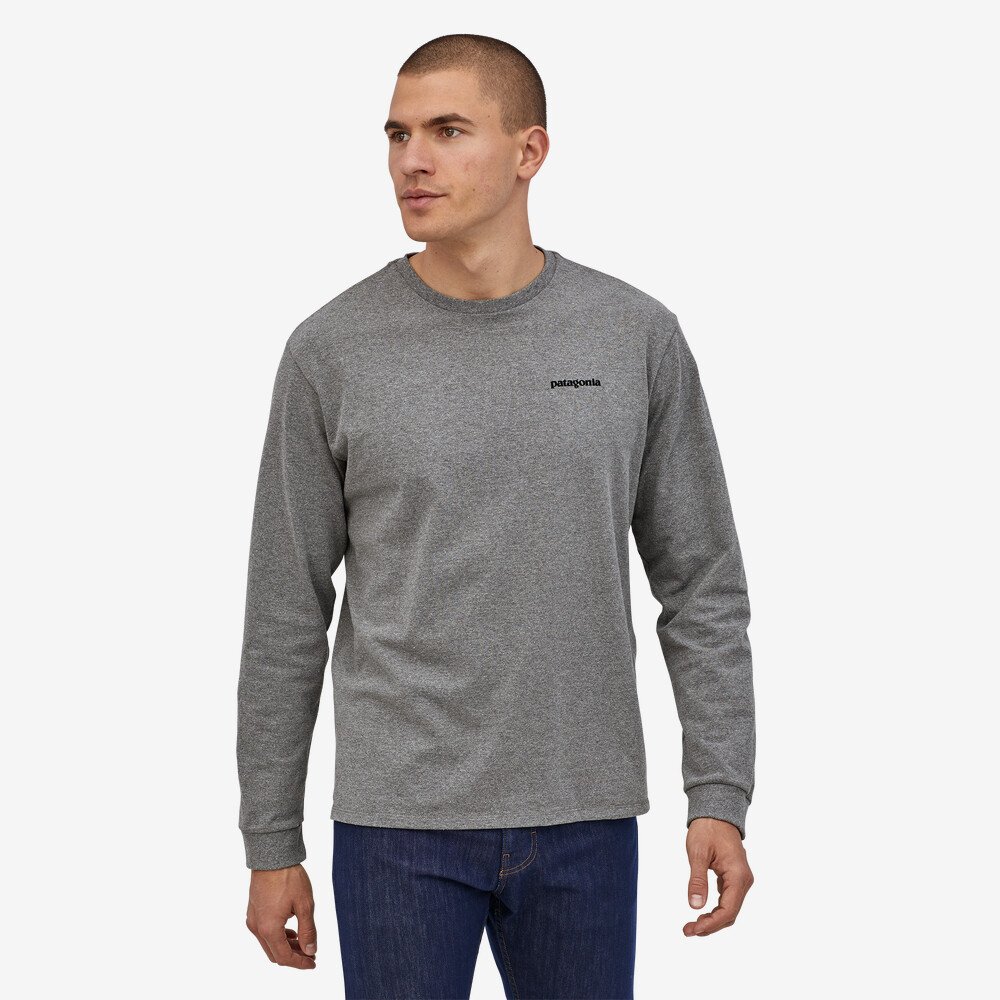 Patagonia L/S P-6 Logo Responsibili-Tee, M's