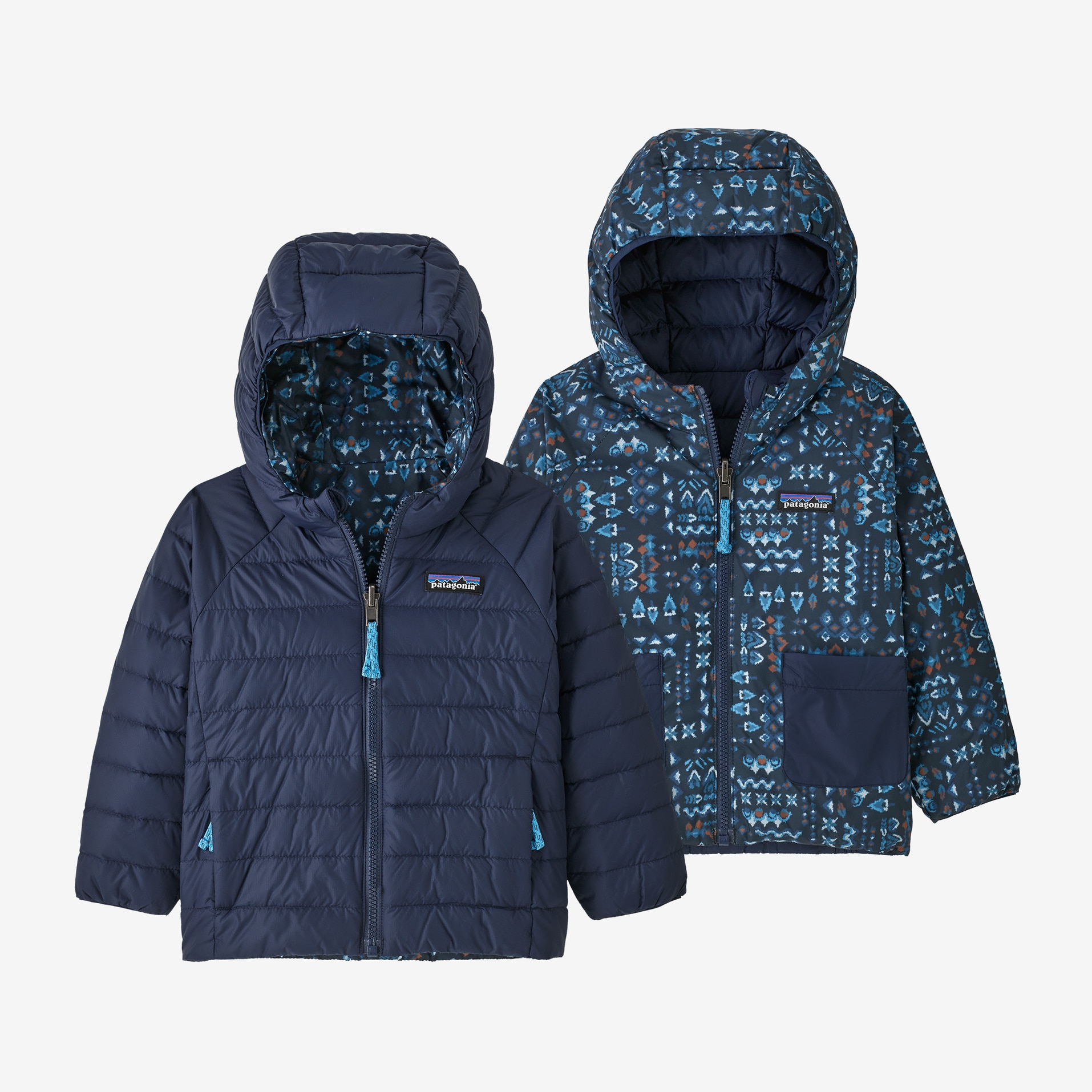 Patagonia Baby Reversible Down Sweater Hoody