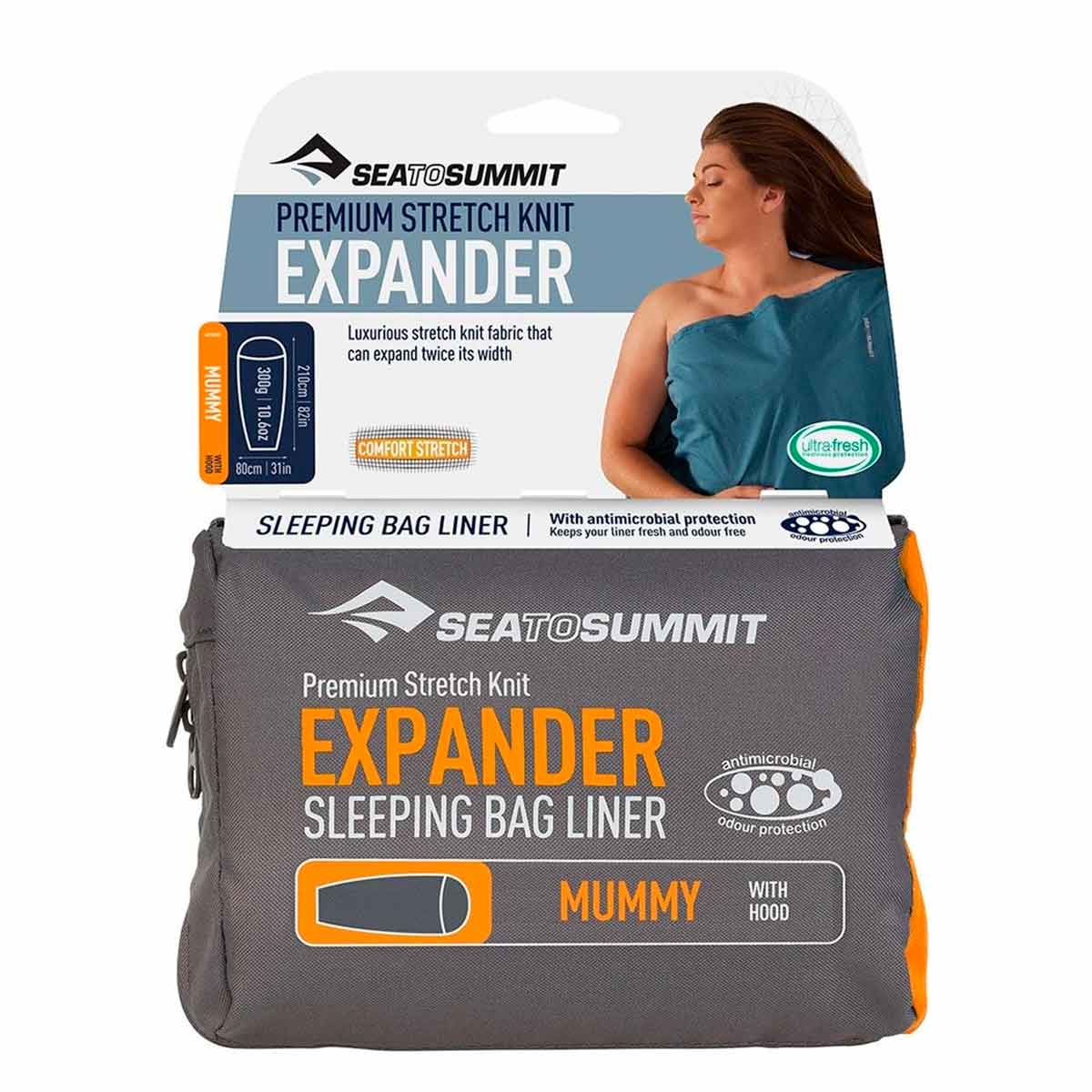 Sea To Summit cotton expander mummy, Lakenpose