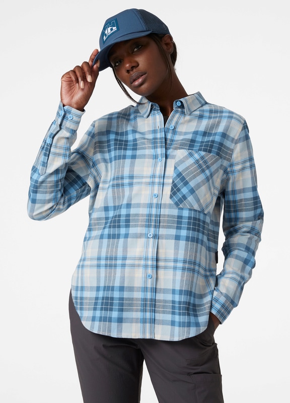 Helly Hansen Lokka Organic Flannel Skjorte, dame