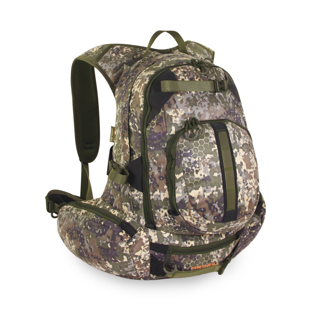 Marsupio Suede Camo jaktsekk 38L