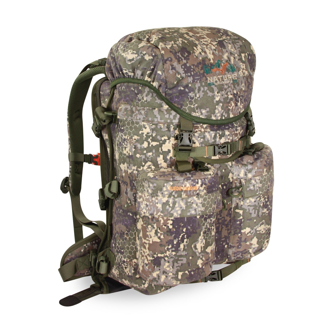 Marsupio Suede Camo jaktsekk 65L